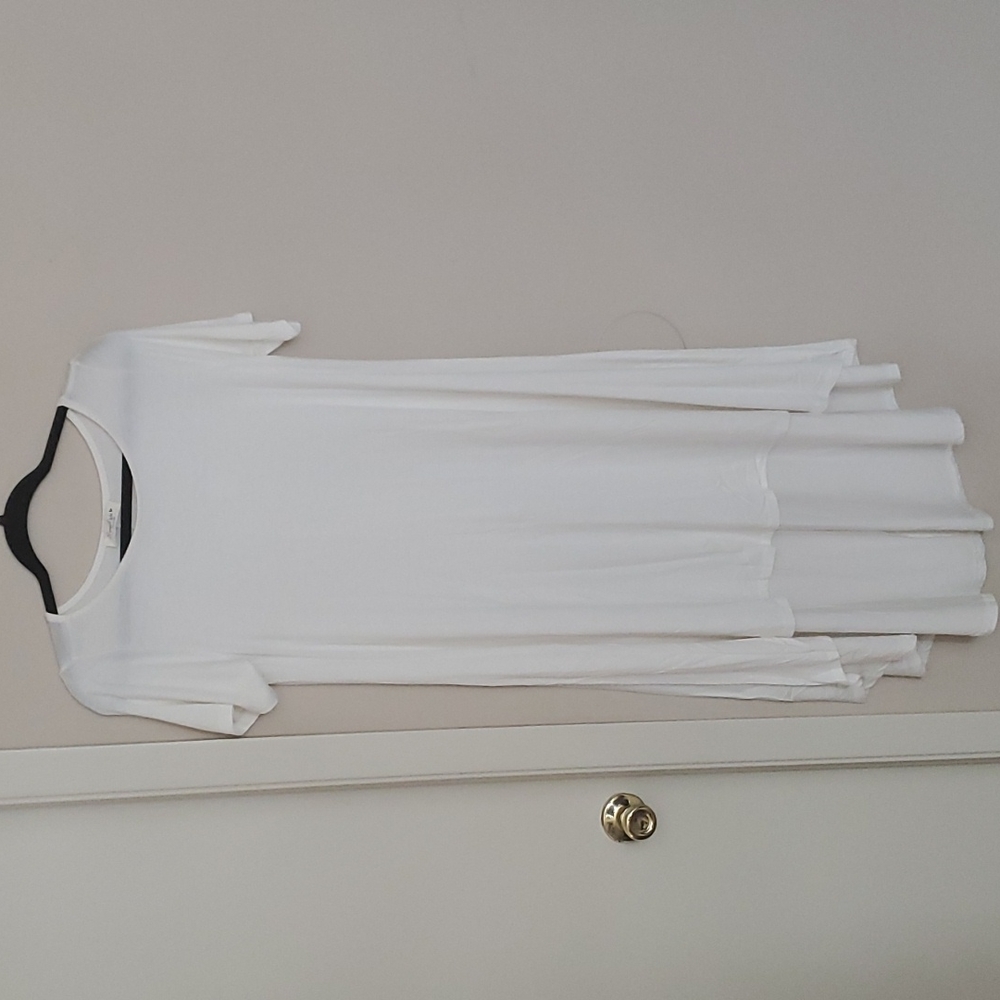 White Hi-Low Dress